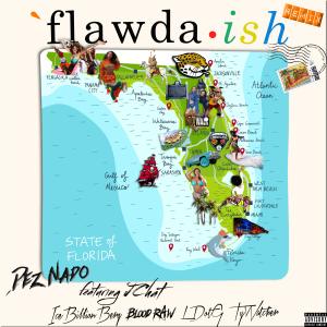 A map of Florida attractions and themes matching the Flawda Ish song
