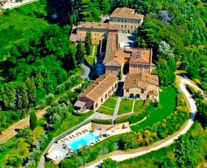 Ariel view of the estate