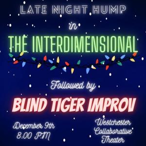 Latenighthump improv show poster
