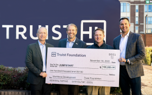 JUMPSTART receives 100k from Truist Foundation