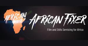 African Fixer Logo, Films and Stills Servicing for Africa
