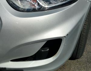 Preexisting damage; driving light missing means $$$ for renter