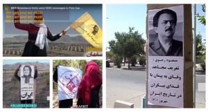 A member of the  Resistance Units requested: “All we are asking is that our legitimate rights be recognized. Proscribe the IRGC as a terrorist entity; close Iranian embassies; guarantee our access to the internet. We will overthrow the mullahs ourselves,”