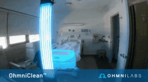 OhmniClean, the leading UV disinfection Robot