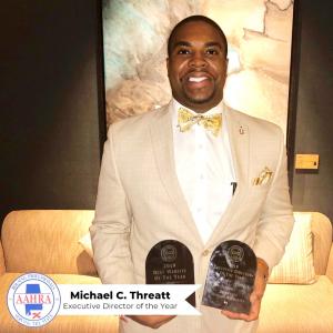 2019 AAHRA Executive Director of the Year & Website of the Year Awards_Dr. Michael C. Threatt