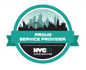 NYC Accelerator Service Provider Program badge
