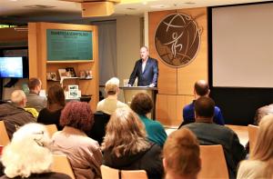 Dave Scattergood shares Truth About Drugs initiative at a seminar at the Church of Scientology Seattle.