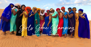 Black women travel to Sahara Desert