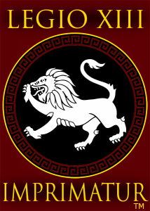 Logo for licensing authority Legio XIII Imprimatur Inc., the representatives for Eartha Kitt C'est Si Bon