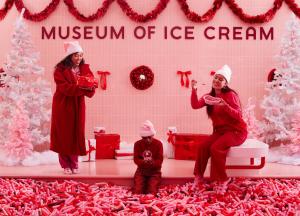 Join us for the sweetest party in town at Museum of Ice Cream's all new Pinkmas celebration!