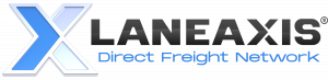 LaneAxis-logo-black and blue lettering