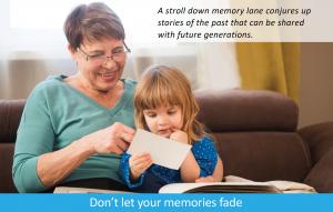 A stroll down memory lane creates multi-generational conversation and reduces loneliness.