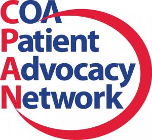 Logo for the COA Patient Advocacy Network