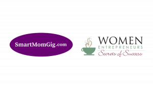 SmartMomGig.com and WESOS logos side by side