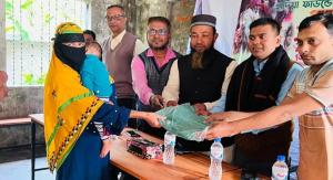 winter clothes distribution Hadia Foundation