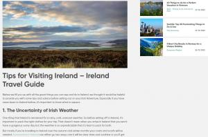 Ireland Travel Guide - Travel Blog