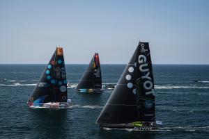 Three of the teams taking part in the forthcoming edition of The Ocean Race