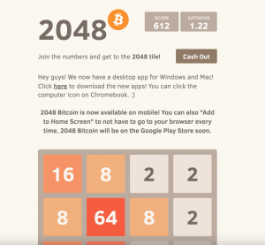 2048 Bitcoin Gameplay