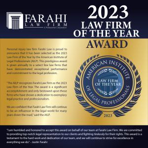 Farahi Law Firm in California Named 2023 Law Firm of the Year