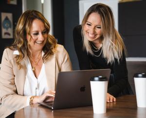 Deducers founders: production industry veteran Rebecca Olson and professor/lecturer Dr. Kacey Warren