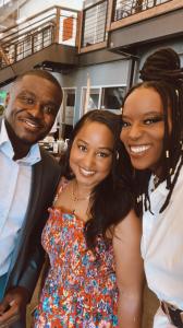 Wesley Alexander, CEO, La Marla Guillory, Director of Events and Special Programs, Christina Kenney, Director of Coworking