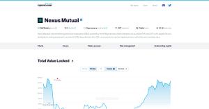 OpenCover Nexus Mutual DeFi cover provider profile snippet