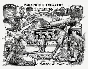 Triple Nickel Legacy "into smoke and fire" fine art prints