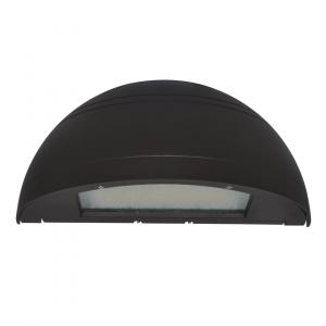 ANGY Quarter-Sphere LED wall packs have selectable wattage
