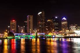 Downtown Tampa skyline.