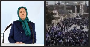 Iranian opposition coalition the National Council of Resistance of Iran (NCRI) President-elect Maryam Rajavi hailed the Baloch compatriots that are heroically continuing the Iran revolution protests against the mullahs’ regime.