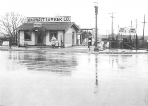 Anawalt Lumber's first location in Los Angeles