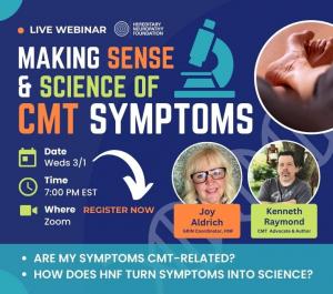 Making Sense & Science of CMT Symptoms