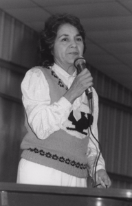 Dolores Huerta: "The social and economic revolution of the farmworkers is well underway and it will not be stopped until we receive equality,” said this Latina labor organizer in California in 1966.