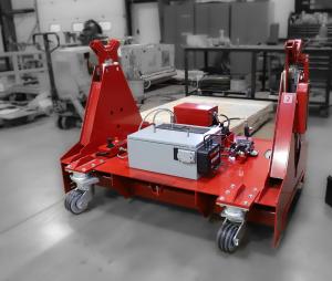 Conceptual Innovation Roll Lifter for EV Production