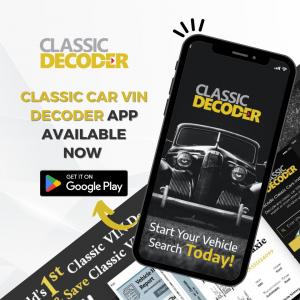 Classic Car VIN Decoder