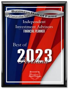 Independent Investment Advisors Receives 2023 Best of Portland Award