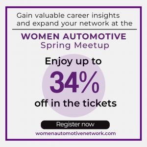 women automotive spring meetup early bird discount