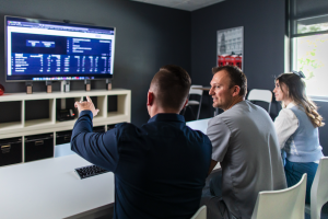Firm Media meets with client to discuss analytics and goals