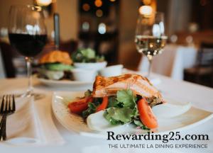 Participate in Recruiting for Good's referral program to help fund kids mentoring program and enjoy the sweetest benefit good for you; earn invite for private dining celebrations at LA's Best Restaurants www.Rewarding25.com