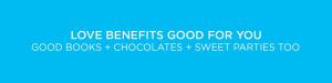 Participate in Recruiting for Good's referral program to fund kid programs and earn The Sweetest Book Club Rewards; Book Gift Card, 12 Months of Chocolate, and Invitations to VIP Parties www.TheSweetestBookClub.com
