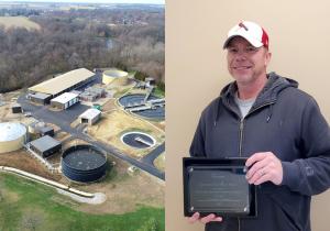 Supervisor Ron Donoho receives award