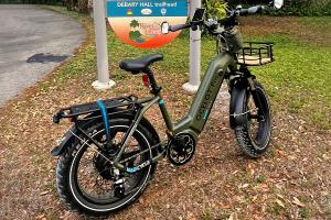 Magicycle's long range step through electric bike