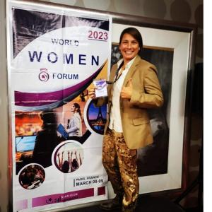 Keynote Speaker for World Women Forum  2023, Paris, France - Kristen Thomasino, 22x Author, Data Scientist, Global Humanitarian