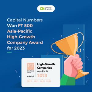 Capital Numbers Won FT 500 Asia-Pacific High-Growth Company Award for 2023