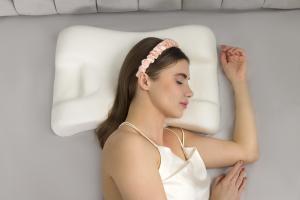 The Beauty Pillow’s patented design features six unique sleep support zones. Sleep better with premium pillow technology, for fewer sleepless nights and deeper beauty sleep.