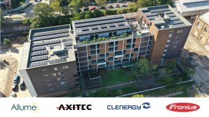 City West Housing apartment block - Solar for Apartments - Allume Energy