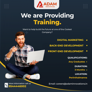 Professional Training program for Digital Marketing and Website Development