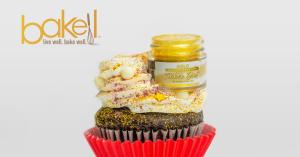 gold edible glitter cupcake for Bakell disneylands news | bakell.com