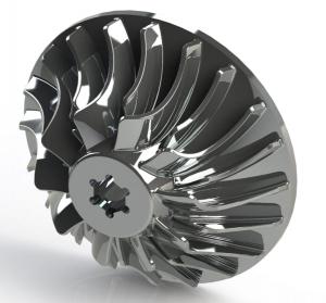 ORC Waste Heat to Power Radial Turbine