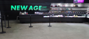 cannabis products at new age care center weed dispensary los angeles